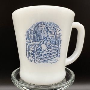 FIre King Currier & Ives Cup